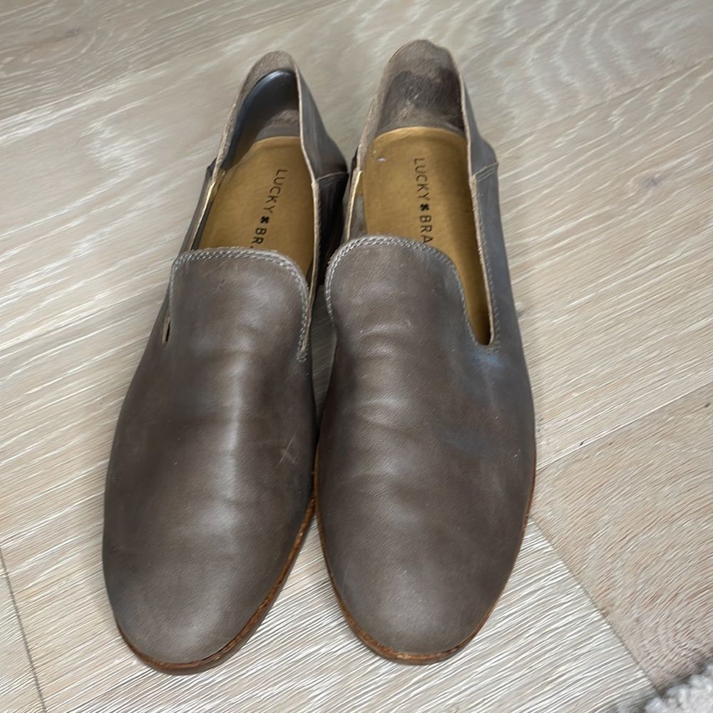LUCKY BRAND dark driftwood color Cahill style loafer - Picture 2 of 8